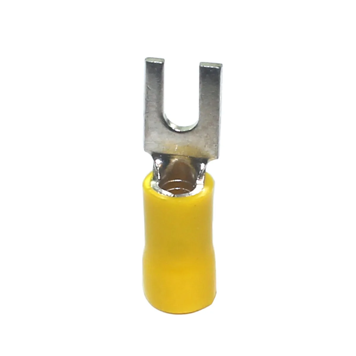 Terminal Forquilha Isolado 6.60MM Amarelo FR2493 Crimper