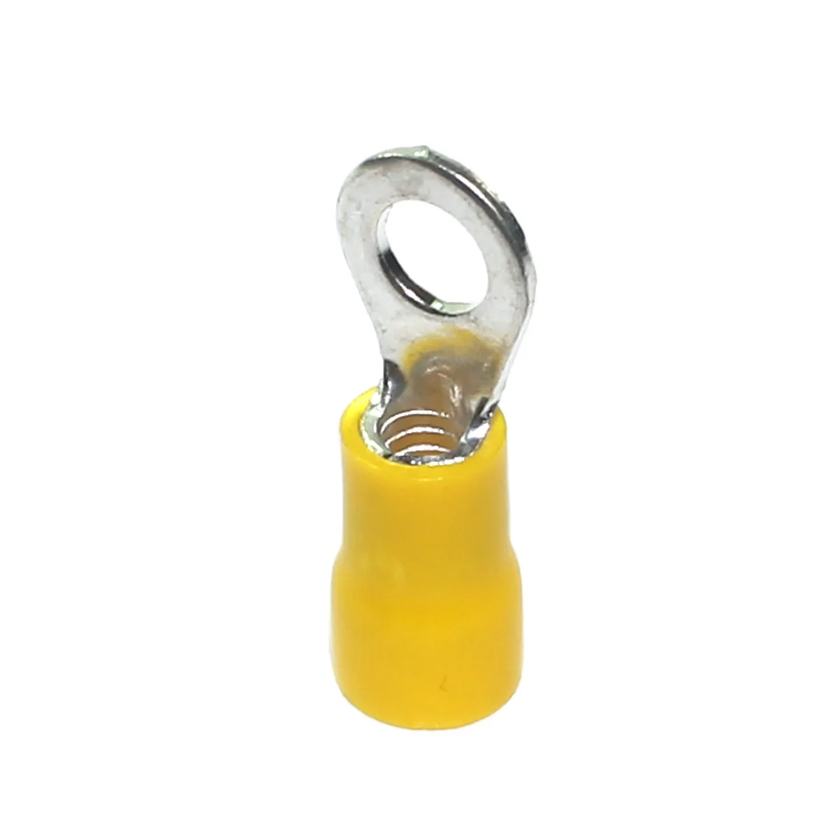 Terminal Olhal Plastico 6.60MM Amarelo AN2450 Crimper