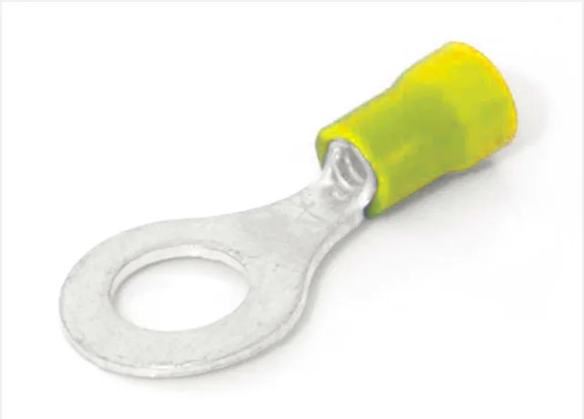 Terminal Olhal Plastico 6.60MM Amarelo AN2453 Crimper