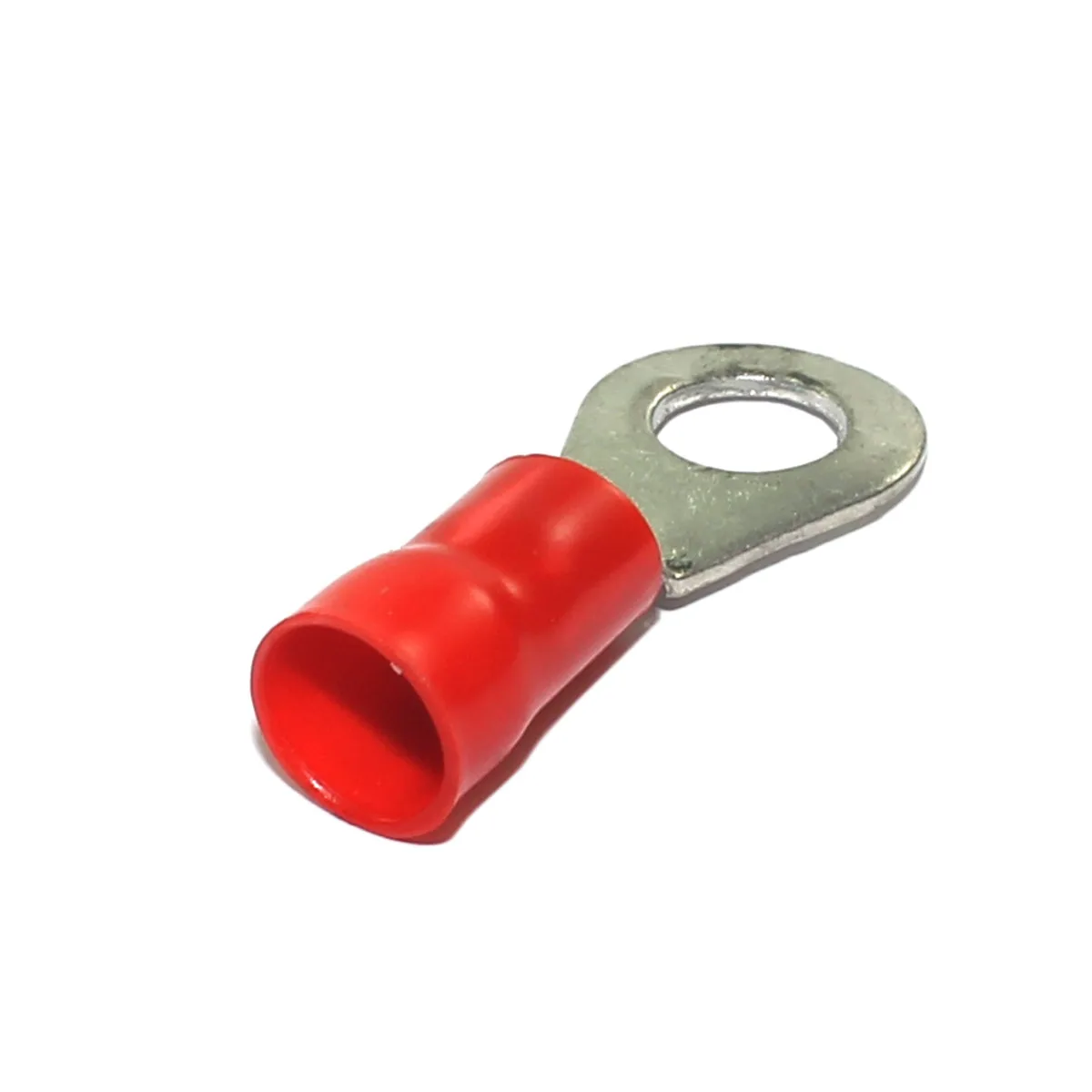 Terminal Olhal Plastico 10MM Vermelho AN3206 Crimper