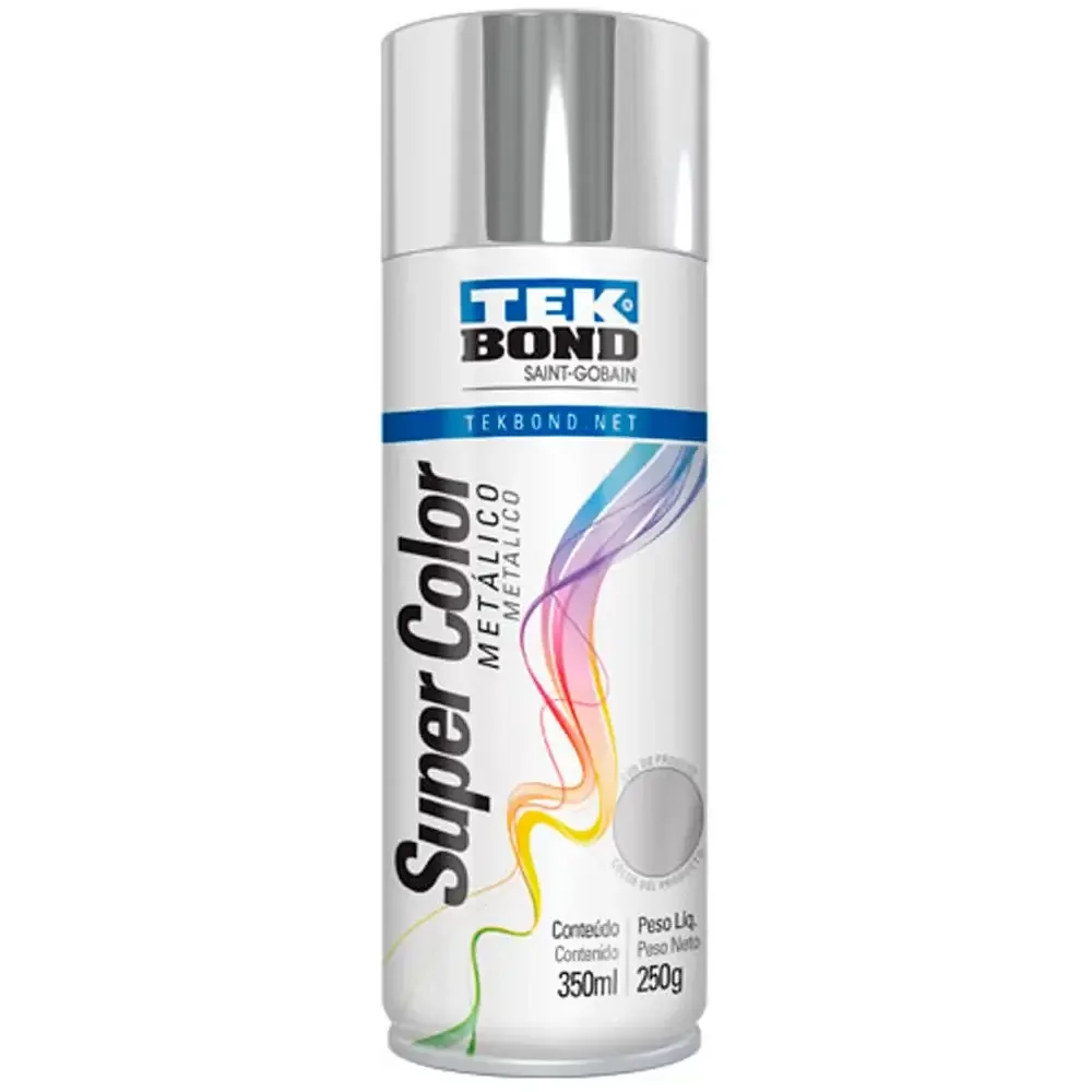 Tinta Spray Cromado Metálico 350ML