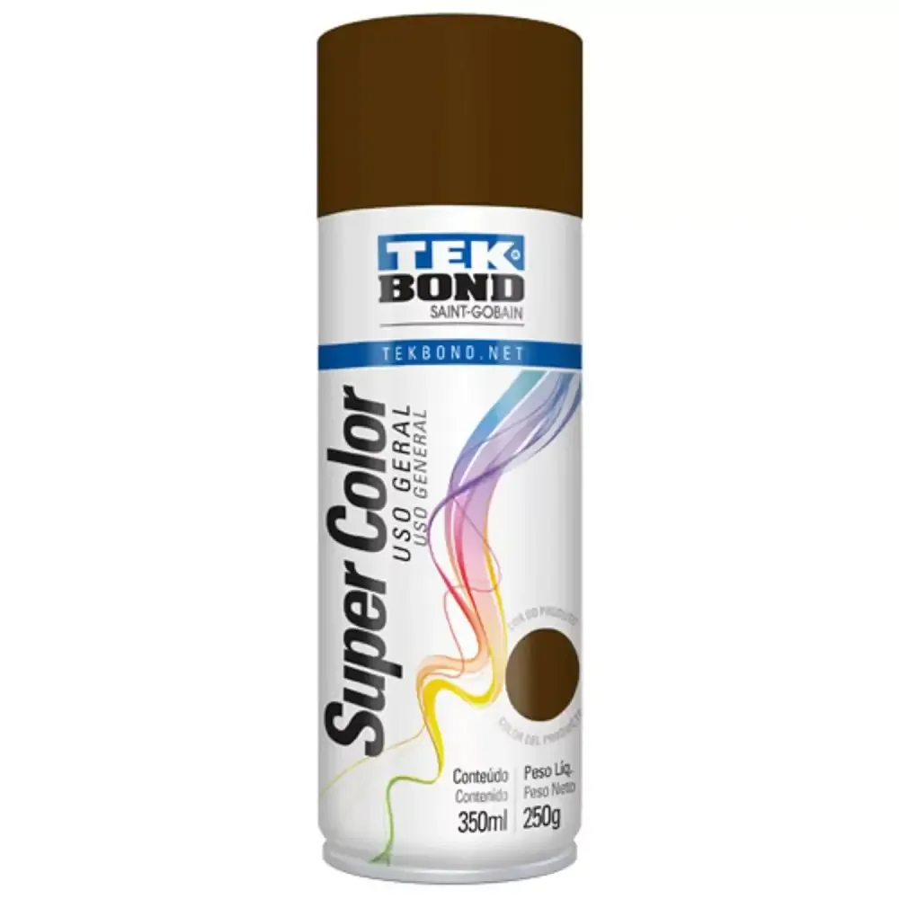 Tinta Spray Uso Geral Marrom 350ML