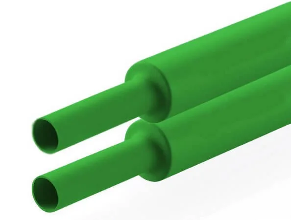 Tubo Termocontrátil Sem Adesivo De Baixa Tensão (600V) W3.5MM Verde Frontec