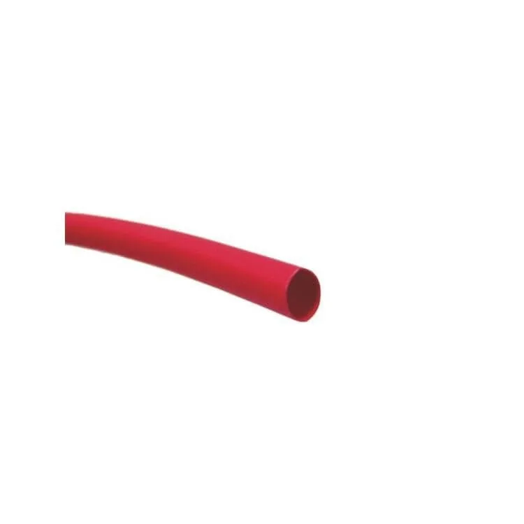 Tubo Termocontrátil Sem Adesivo De Baixa Tensão (600V) W6MM Vermelho Frontec